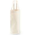 W620 Westford Mill Fairtrade Cotton Bottle Bag Natural colour image